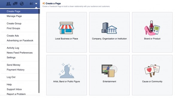 Creating a Facebook Page